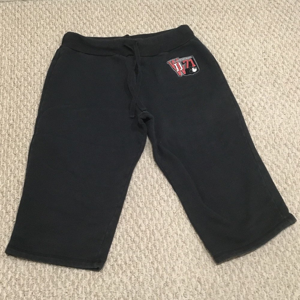 Walt Disney World Mickey Mouse Fleece Capri Shorts